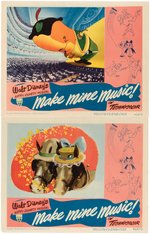 "MAKE MINE MUSIC" LOBBY CARD SET.