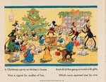 WALT DISNEY STUDIO 1935 CHRISTMAS CARD.