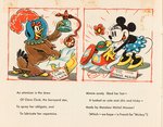 WALT DISNEY STUDIO 1935 CHRISTMAS CARD.