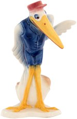 THE MESSENGER STORK FROM "DUMBO" RARE VERNON KILNS FIGURINE.