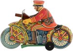 MARX "SPARKLING SOLDIER MOTORCYCLE" BOXED WIND-UP.