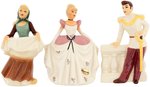 "CINDERELLA" SHAW CERAMIC PLANTER SET.