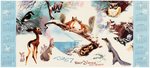 WALT DISNEY STUDIO 1950s CHRISTMAS CARD LOT.