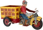 MARX "SPEED BOY DELIVERY" WIND-UP MOTORCYCLE.