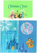 WALT DISNEY STUDIO 1960s CHRISTMAS CARD SET.