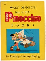 "PINOCCHIO BOOKS" BOXED BOOK SET IN CHOICE CONDITION.