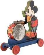 "MICKEY MOUSE DRUMMER" FISHER-PRICE PULL TOY.