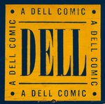 "DELL COMICS" WOODEN RACK DISPLAY.