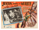 WESTERN MOVIE OVER-SIZED MEXICAN LOBBY CARD LOT (6).