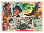 WESTERN MOVIE OVER-SIZED MEXICAN LOBBY CARD LOT (6).