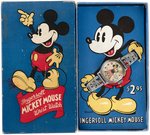 "INGERSOLL MICKEY MOUSE WRIST WATCH" BOXED FALL 1935 VERSION.