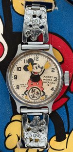 "INGERSOLL MICKEY MOUSE WRIST WATCH" BOXED FALL 1935 VERSION.