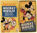 "INGERSOLL/US TIME MICKEY MOUSE WRIST WATCH" BOXED 1947 MODEL.