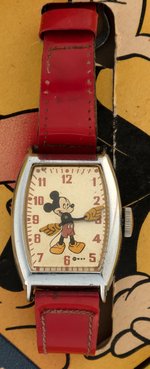 "INGERSOLL/US TIME MICKEY MOUSE WRIST WATCH" BOXED 1947 MODEL.