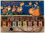 "SNOW WHITE AND THE SEVEN DWARFS" CANADIAN BOXED NOMA CHRISTMAS LIGHTS SET.