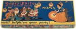 "SNOW WHITE AND THE SEVEN DWARFS" CANADIAN BOXED NOMA CHRISTMAS LIGHTS SET.