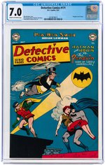 "DETECTIVE COMICS" #171 MAY 1951 CGC 7.0 FINE/VF.