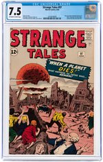 "STRANGE TALES" #97 JUNE 1962 CGC 7.5 VF-.