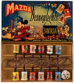 "MAZDA DISNEYLIGHTS - FANTASIA" BOXED CHRISTMAS LIGHTS SET.