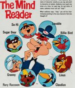 POST "ALPHA-BITS" FILE COPY CEREAL BOX FLAT WITH "THE MIND READER" GAME.