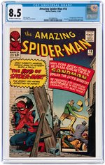 "THE AMAZING SPIDER-MAN" #18 NOVEMBER 1964 CGC 8.5 VF+ (FIRST NED LEEDS).