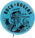"BUCK ROGERS 25TH CENTURY" VERY RARE BUTTON IN HIGH GRADE.