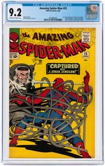 "THE AMAZING SPIDER-MAN" #25 JUNE 1965 CGC 9.2 NM-.