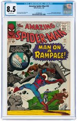 "THE AMAZING SPIDER-MAN" #32 JANUARY 1966 CGC 8.5 VF+.