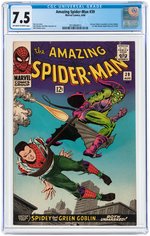 "THE AMAZING SPIDER-MAN" #39 AUGUST 1966 CGC 7.5 VF-.