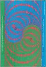 FAMILY DOG CONCERT POSTER FD-68 FEATURING QUICKSILVER MESSENGER SERVICE.