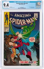 "THE AMAZING SPIDER-MAN" #49 JUNE 1967 CGC 9.4 NM.