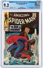 "THE AMAZING SPIDER-MAN" #52 SEPTEMBER 1967 CGC 9.2 NM-.