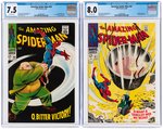 "THE AMAZING SPIDER-MAN" #60 & #61 CGC PAIR.