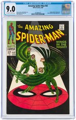 "THE AMAZING SPIDER-MAN" #63 AUGUST 1968 CGC 9.0 VF/NM.