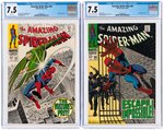 "THE AMAZING SPIDER-MAN" #64 & #65 CGC PAIR.