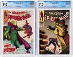 "THE AMAZING SPIDER-MAN" #66 & #67 CGC PAIR.