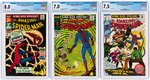 "THE AMAZING SPIDER-MAN" ANNUAL #4-6 CGC TRIO.