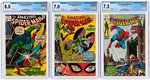 "THE AMAZING SPIDER-MAN" #93-95 CGC TRIO.