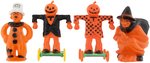 ROSBRO ROSEN HALLOWEEN CANDY CONTAINER/TOY LOT.