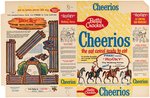 BETTY CROCKER "CHEERIOS" FILE COPY CANADIAN CEREAL BOX FLAT WITH "'ROCKY' THE WALKING HORSE" OFFER.