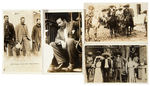 ZAPATA BROTHERS/PANCHO VILLA LEADERS OF MEXICAN REVOLUTION REAL PHOTO POSTCARDS.