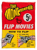 "THE MONKEES FLIP MOVIES" TOPPS FULL DISPLAY BOX.