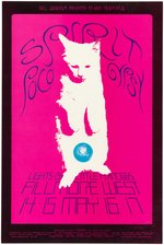 BILL GRAHAM BG-233 & FAMILY DOG FD-134 CONCERT POSTER PAIR FEATURING SPIRIT.