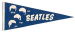 "BEATLES" PENNANTS TRIO.