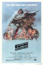 "STAR WARS: THE EMPIRE STRIKES BACK" ONE SHEET MOVIE POSTER.