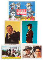 TV WESTERN "HIGH CHAPARRAL" EXTENSIVE GUM CARD LOT.