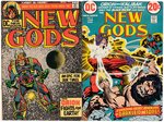 "THE NEW GODS" RUN OF 11 ISSUES #1-11.