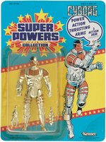 "SUPER POWERS" CYBORG CARDED ACTION FIGURE.