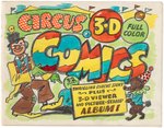 "CIRCUS 3-D COMICS" COMIC BOOK PROTOTYPE ORIGINAL ART.