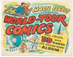 "MAGIC CARPET WORLD-TOUR COMICS" COMIC BOOK PROTOTYPE ORIGINAL ART.